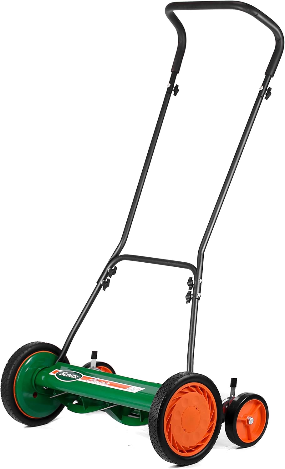 ULM Center GreenEdge 20” Manual Push Reel Lawn Mower – 5 Precision Blade Classic Mower for Smooth Lawn Cutting, Lightweight Hand Push Grass Cutter - Decindoor