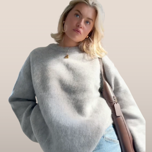 Eveline – Zachte Trui met Lange Mouwen