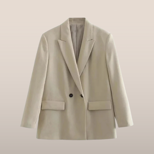 Valerie – Blazer met Dubbele Knoopsluiting