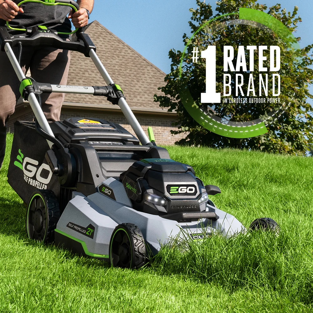 EGO POWER+ 21-Inch Self-Propelled Cordless Lawn Mower 56V Select Cut Multi-Blade System